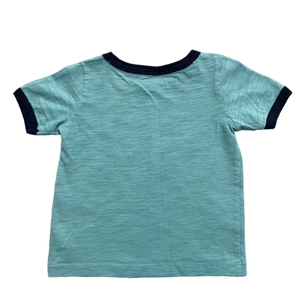 Carter's 18m Excavator Digger Ringer Tee Shirt